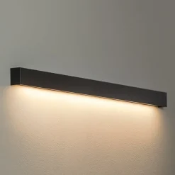 Nowodvorski Lighting Gang|Væglamper > Væglampe Straight L, 122 cm, sort