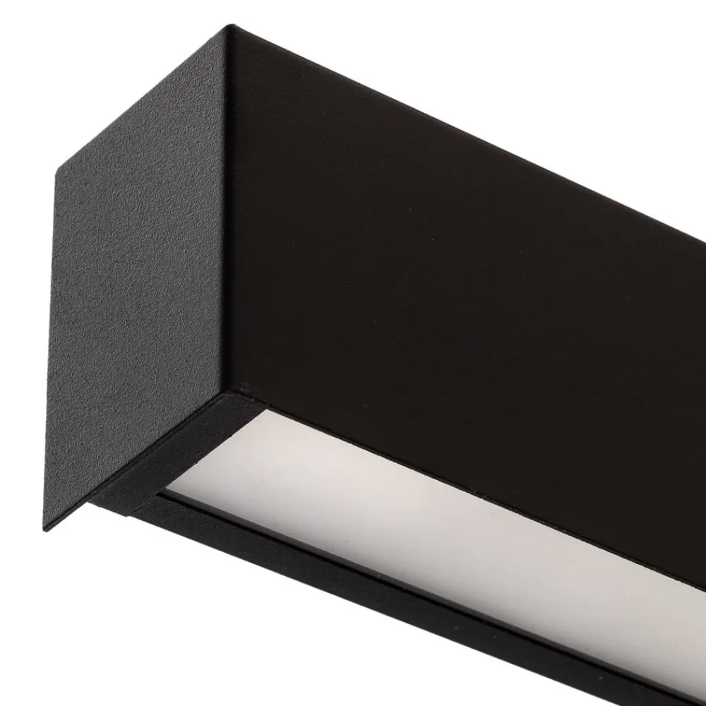 Væglamper|Væglamper ^ Nowodvorski Lighting Væglampe Straight S, 62 cm, sort