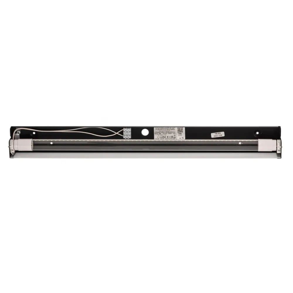Væglamper|Væglamper ^ Nowodvorski Lighting Væglampe Straight S, 62 cm, sort