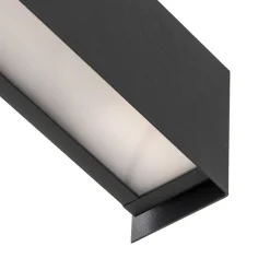 Væglamper|Væglamper ^ Nowodvorski Lighting Væglampe Straight XS, bredde 26 cm, grafit