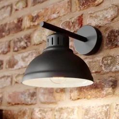 Luminex Væglamper|Væglamper > Væglampe Sven, sort, metal, 1 lyskilde