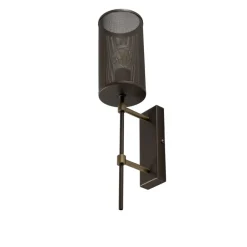 Luminex Væglamper > Væglampe Wall, titanfarvet, højde 48 cm, stål