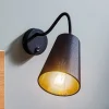 TK Lighting Væglamper > Væglampe Wire, sort/guld