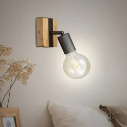 Briloner Væglamper > Væglampe Wood Basic, 1 lyskilde