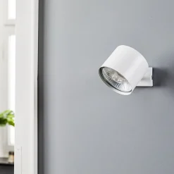 ALDEX Loftlamper|Spotlights > Vægspot Bot, hvid, bevægelig