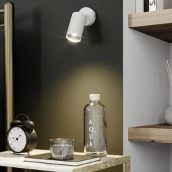 Loftlamper|Spotlights ^ Nowodvorski Lighting Vægspot Eye Spot 1 lyskilde, hvid