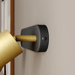 Nowodvorski Lighting Loftlamper|Spotlights > Vægspot Eye Spot med 2 lyskilder, sort/messing