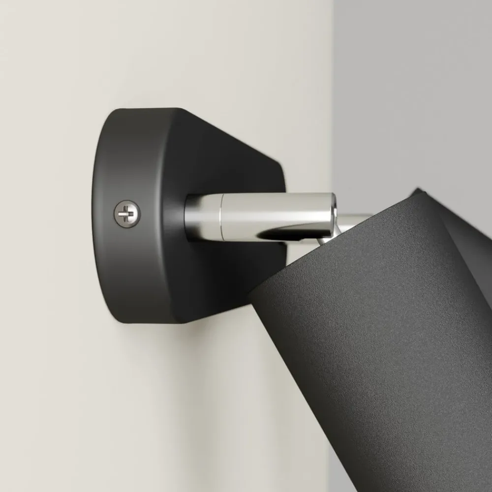 Loftlamper|Spotlights ^ Nowodvorski Lighting Vægspot Eye Spot med 2 lyskilder, sort