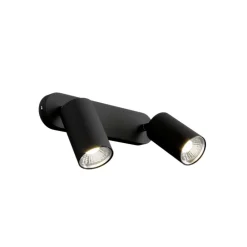 Loftlamper|Spotlights ^ Nowodvorski Lighting Vægspot Eye Spot med 2 lyskilder, sort