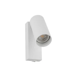 Væglamper|Spotlights ^ Nowodvorski Lighting Vægspot FOURTY, hvid, højde 17 cm, metal, GU10