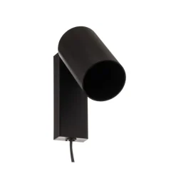 Loftlamper|Spotlights ^ Nowodvorski Lighting Vægspot Mono I med stik sort