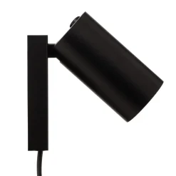 Loftlamper|Spotlights ^ Nowodvorski Lighting Vægspot Mono I med stik sort