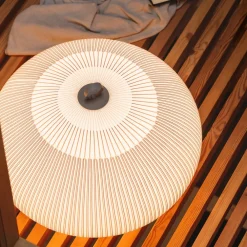 Vibia Gulvlamper > LED-gulvlampe Knit 7492 beige Højde 51 cm 927 Casambi