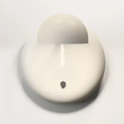 Vibia Væglamper > Pin 1675 LED-væglampe, 11 cm, cremefarvet
