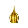 Searchlight Pendellamper > Vibrant hængelampe Ø 12 cm, guld