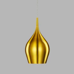 Searchlight Pendellamper > Vibrant hængelampe Ø 12 cm, guld