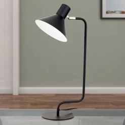 Arbejdsrum/Kontor ^ ORION Viktoria skrivebordslampe, justerbart hoved, sort