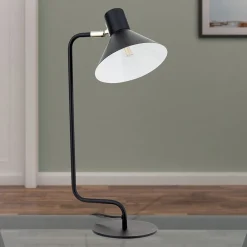 Arbejdsrum/Kontor ^ ORION Viktoria skrivebordslampe, justerbart hoved, sort