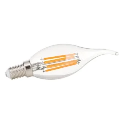 Dæmpbar Led-Pære|Filament Pære ^ ORION Vindstød LED-kerte E14 4,5 W Filament 827 dæmpes
