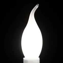 Dæmpbar Led-Pære ^ ORION Vindstød LED-kerte E14 4,5 W 2.700 K mat, dæmpes
