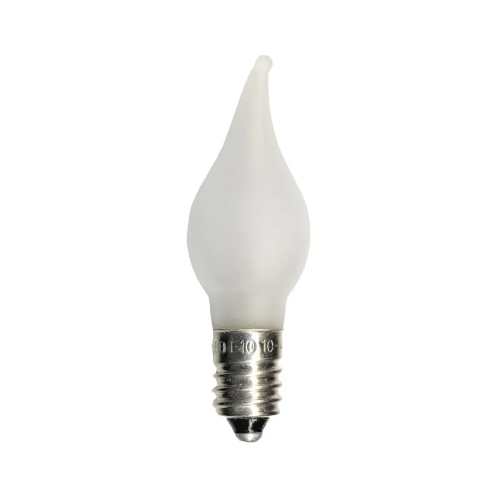 STAR TRADING Led Pærer > Vindstød LED-reservepære E10 0,2 W, 10-55V 3 stk