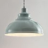 Lindby Pendellamper|Pendellamper > Vintage pendellampe Albertine, metal, lyseblå