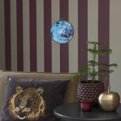 Konstsmide Christmas Julepynt > Vinterlandskab 3D-hologramkugle, 64 LED’er