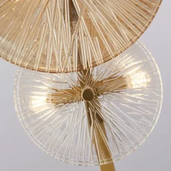 Gulvlamper|Gulvlamper ^ Searchlight Wagon Wheel gulvlampe, 6-lys