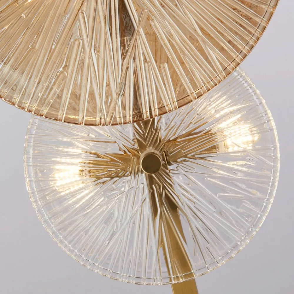 Gulvlamper|Gulvlamper ^ Searchlight Wagon Wheel gulvlampe, 6-lys