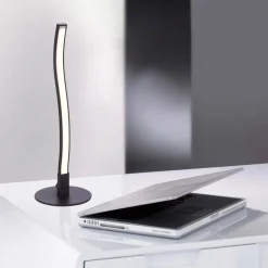 Bordlamper ^ JUST LIGHT. GmbH Wave LED-bordlampe 3.000K 30cm sort