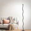JUST LIGHT. GmbH Gulvlamper|Gulvlamper > Wave LED-gulvlampe 3.000 K 120cm sort