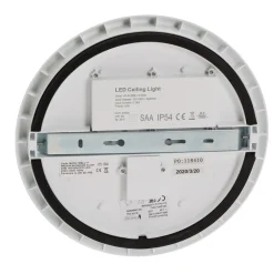 Elstead Loftlamper > Welland IP44 LED-loftlampe, poleret messing