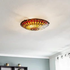 QUOIZEL Gang|Loftlamper > West End loftlampe i Tiffany-design