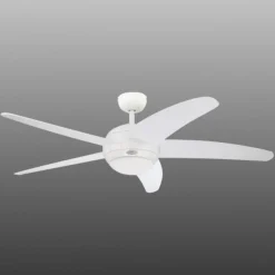 Westinghouse Loftventilatorer > Bendan - Ventilator med fem vinger, hvid