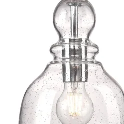 Westinghouse Pendellamper > hængelampe Fiona, børstet nikkel, Ø 18 cm