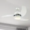 Loftventilatorer ^ Westinghouse Simone ventilator, LED-pære, hvid