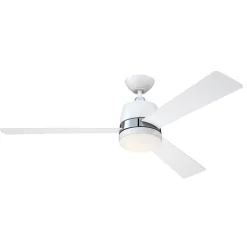 Westinghouse Loftventilatorer > Tristan ventilator, lys, hvid/ahorn