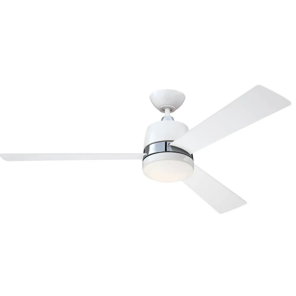 Westinghouse Loftventilatorer > Tristan ventilator, lys, hvid/ahorn