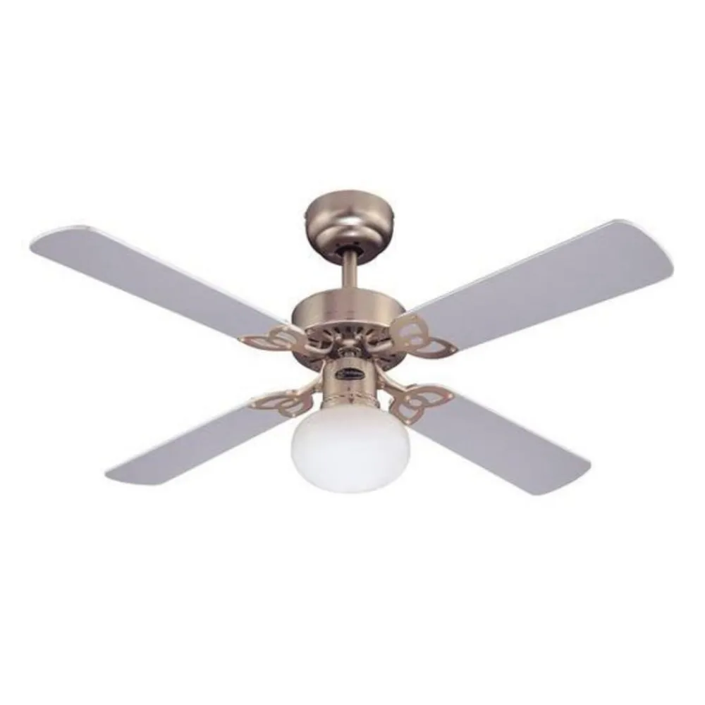 Westinghouse Loftventilatorer > Vegas ventilator m. lys Lys, aluminium b.