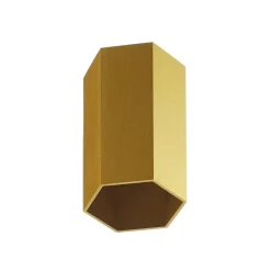 Væglamper|Væglamper ^ Wever & Ducré Lighting WEVER & DUCRÉ Hexo mini 1.0 Væglampe 11,5 cm guld