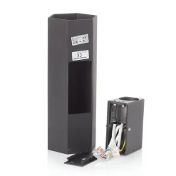 Wever & Ducré Lighting Væglamper > WEVER & DUCRÉ Hexo mini 2.0 væglampe 20 cm sort