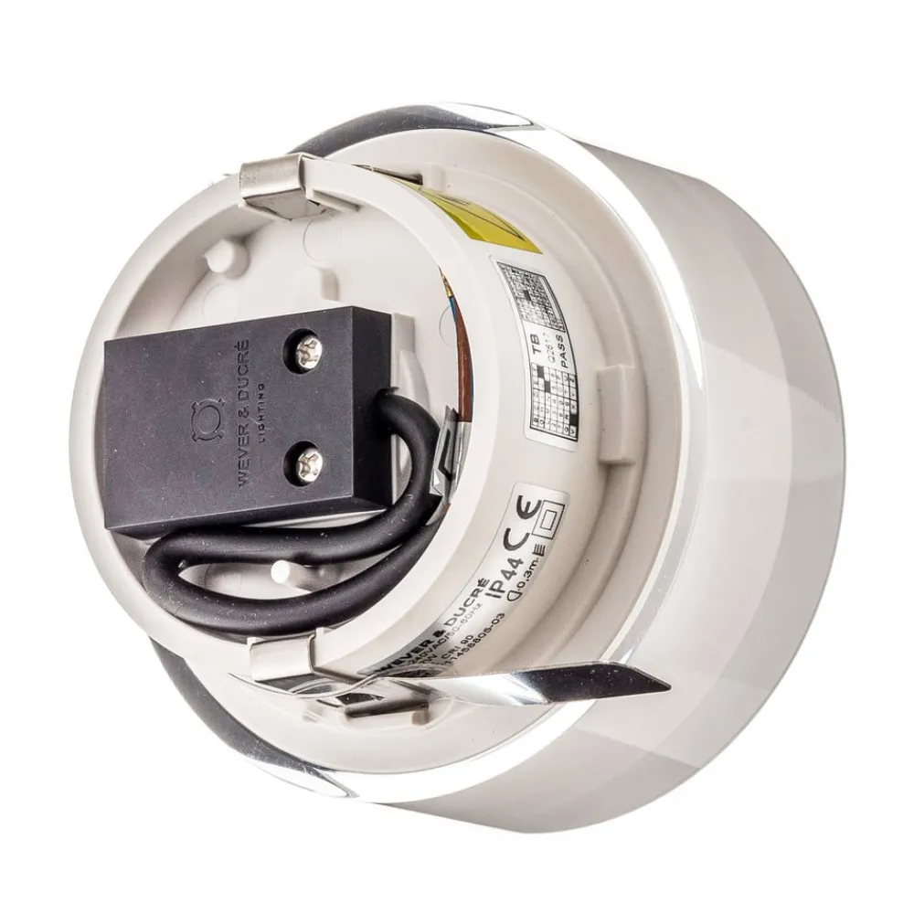 Wever & Ducré Lighting Loftlamper|Indbygningsspots > WEVER & DUCRÉ Mirbi IP44 1.0 LED-indbygningslampe rund