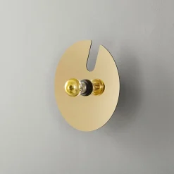 Wever & Ducré Lighting Væglamper > WEVER & DUCRÉ Mirro 1.0 væg 30 cm sort/guld