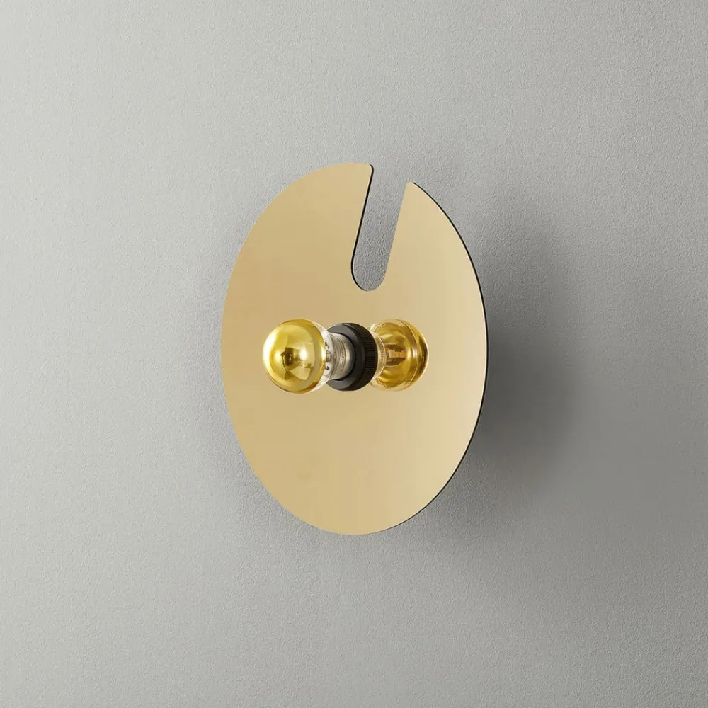 Wever & Ducré Lighting Væglamper > WEVER & DUCRÉ Mirro 1.0 væg 30 cm sort/guld