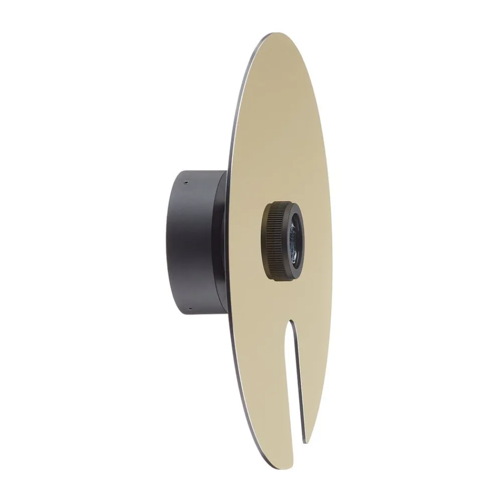 Wever & Ducré Lighting Væglamper > WEVER & DUCRÉ Mirro 1.0 væg 30 cm sort/guld