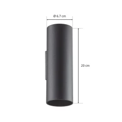 Wever & Ducré Lighting Væglamper > WEVER & DUCRÉ Ray mini 2.0 væglampe sort