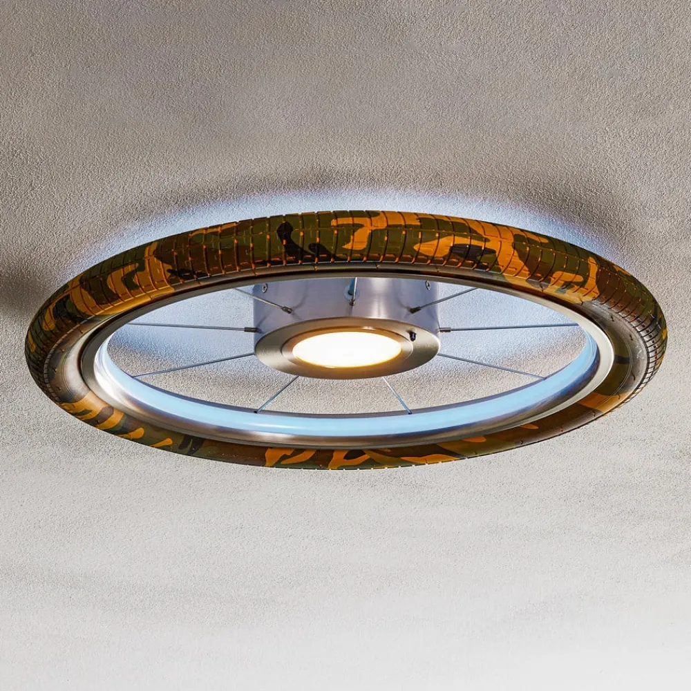 Evotec Loftlamper > Wheel LED-loftlampe, RGB, camouflage