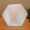 Wagner Life Dekorationsbelysning|Bordlamper > White Line Diamant LED-saltlampe, USB