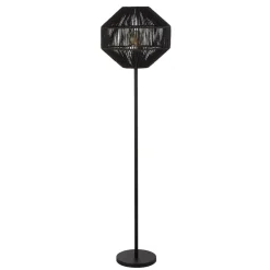 Searchlight Gulvlamper|Gulvlamper > Wicker gulvlampe