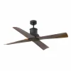 Loftventilatorer ^ FARO BARCELONA Winche M loftventilator, IP44, udendørs brug wenge